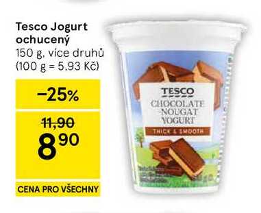 Tesco Jogurt ochucený, 150 g, více druhů