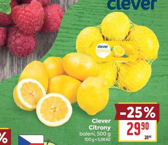 Clever Citrony balení, 500 g