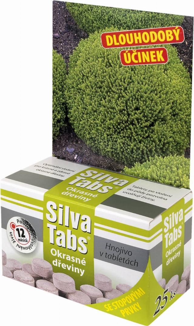 SILVA TABS Okrasné dřeviny hnojivo ve formě tablet