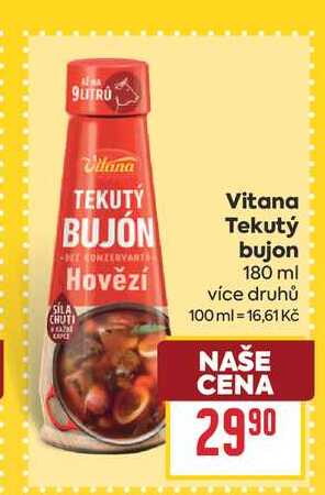 Vitana Tekutý bujon 180 ml 
