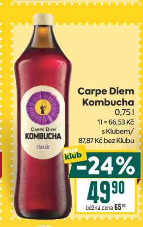Carpe Diem Kombucha 0,75l