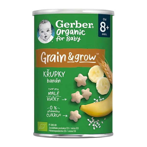 Gerber Organic křupky banánové