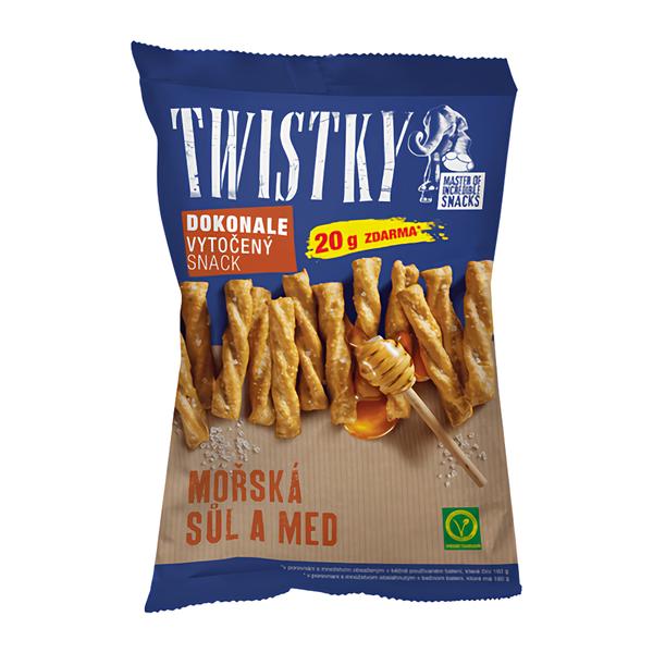 Twistky  Mořská sůl a med