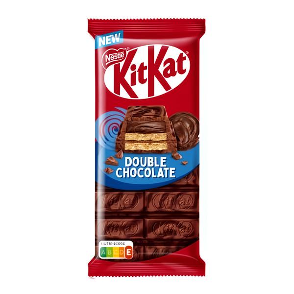 KitKat Tabulka Double chocolate s mléčnou a hořkou čokoládou