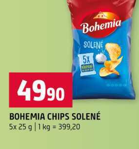 BOHEMIA CHIPS SOLENÉ 5x 25 g 