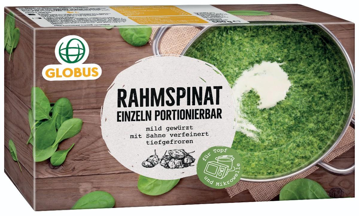 Globus Špenát se smetanou, 500 g