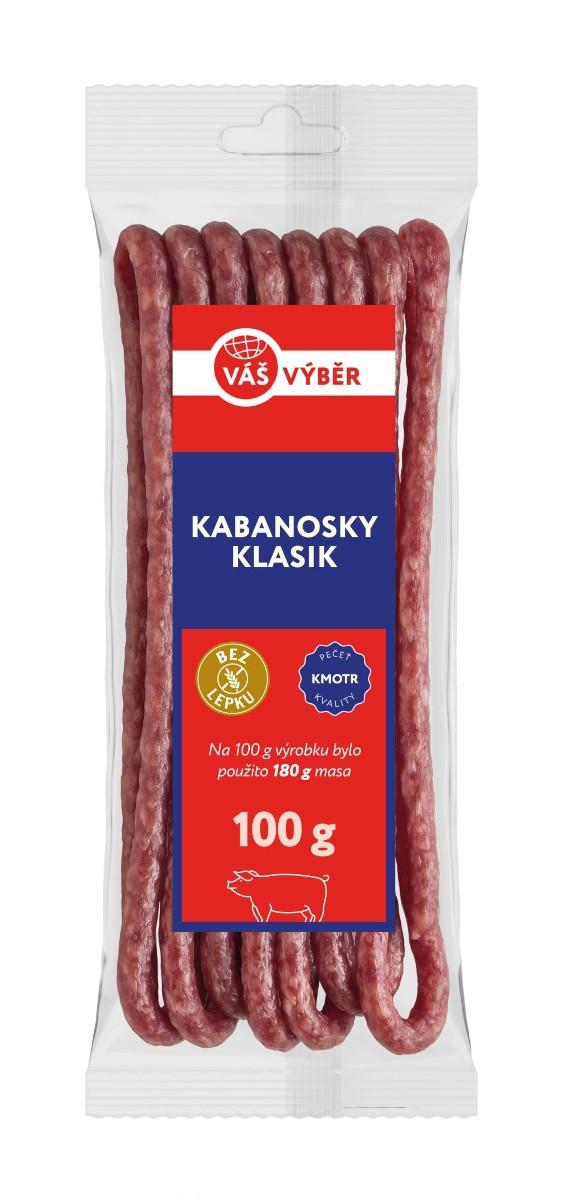 VÁŠ VÝBĚR Kabanosky, 100 g