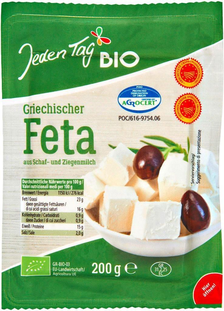 Jeden Tag BIO Feta, 200 g