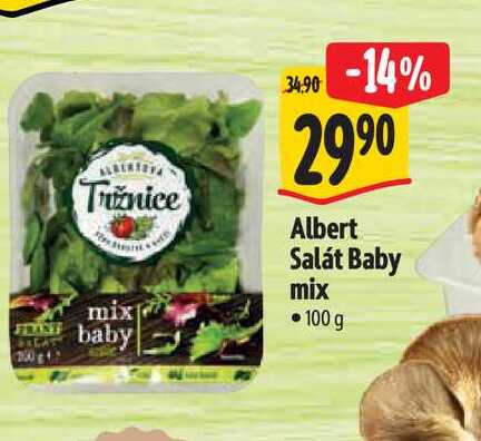  Albert Salát Baby mix 100 g 
