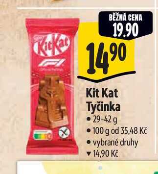   Kit Kat Tyčinka 29-42 g 