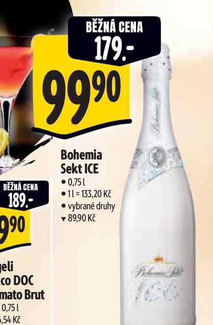  Bohemia Sekt ICE 0,75 l