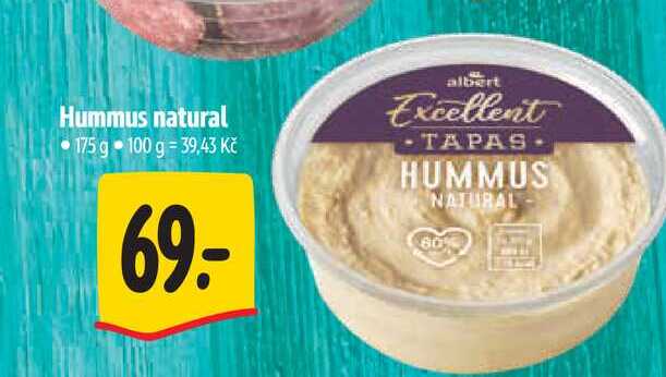 Hummus natural 175 g  
