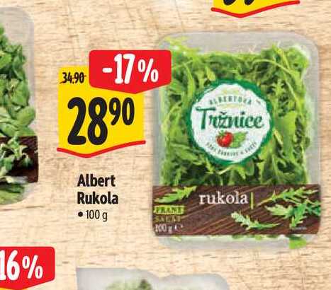  Albert Rukola 100g  