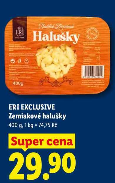 ERI EXCLUSIVE Zemiakové halušky, 400 g