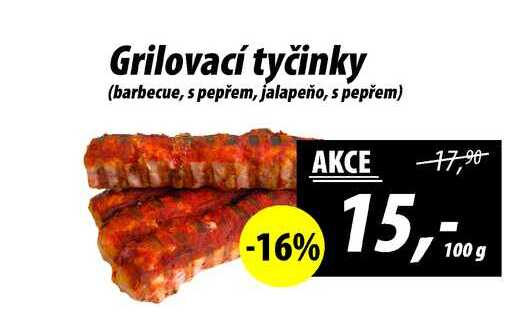 Grilovací tyčinky, 100 g 