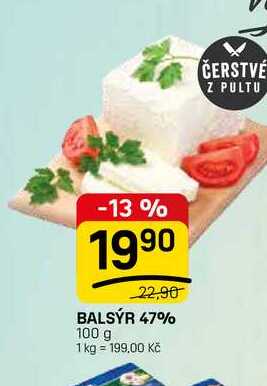 BALSÝR 47% 100 g