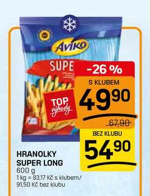 HRANOLKY SUPER LONG 600 g