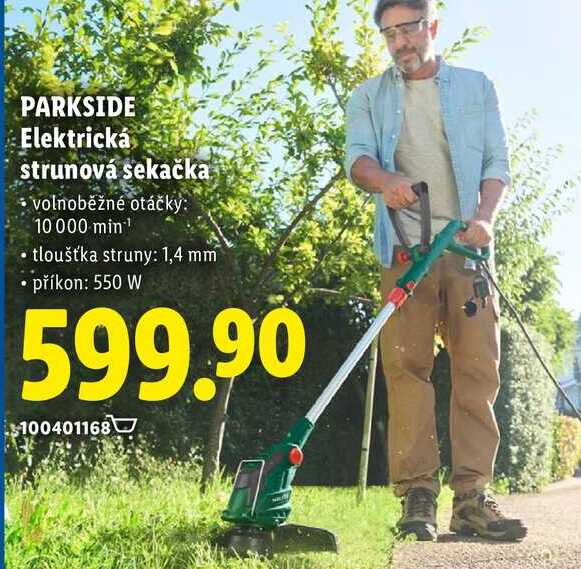 PARKSIDE Elektrická strunová sekačka 