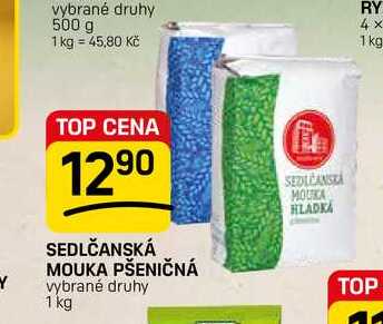 SEDLČANSKÁ MOUKA PŠENIČNÁ vybrané druhy 1kg