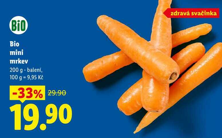 Bio Bio mini mrkev, 200 g 