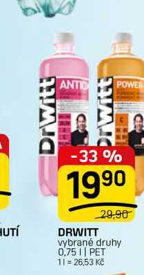 DRWITT vybrané druhy 0,75l