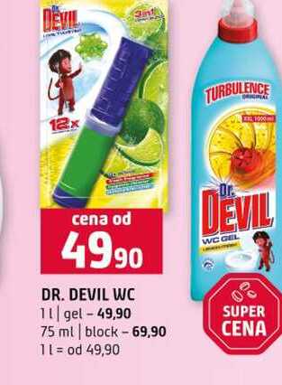 DR. DEVIL WC 1l gel 75 ml block