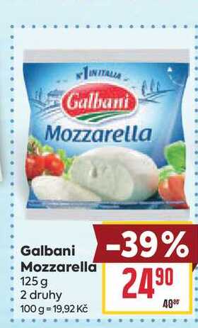 Galbani Mozzarella 125 g 