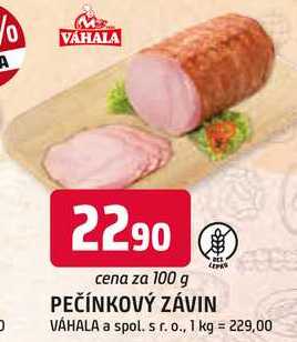 PEČÍNKOVÝ ZÁVIN 100 g