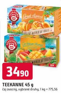 TEEKANNE 45 g čaj ovocný