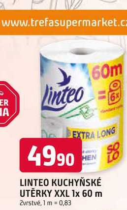 LINTEO KUCHYŇSKÉ UTĚRKY XXL 1x 60 m 2-vrstvé
