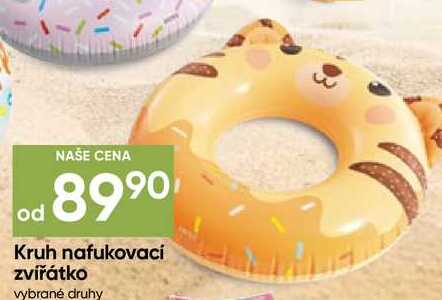 Kruh nafukovací zvířátko vybrané druhy 