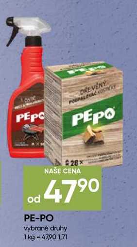 Pepo dřevěný podpalovač 28ks