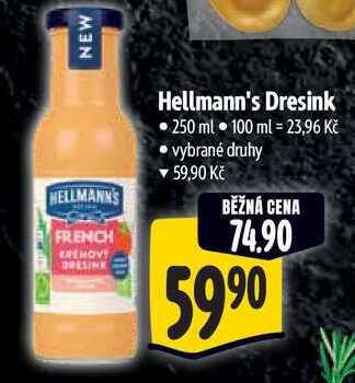 Hellmann's Dresink, 250 ml 