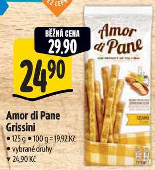 Amor di Pane Grissini, 125 g