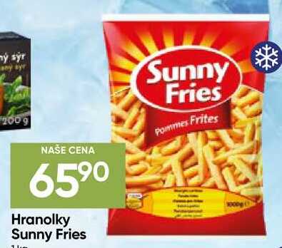 Sunny Fries Pommes Frites 1000g 