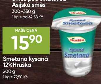 Hruška Smetana kysaná 12% 200 g