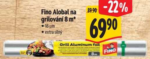 Fino Alobal na grilování 8 m