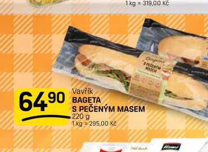BAGETA S PEČENÝM MASEM 220 g 