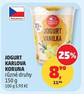 JOGURT KARLOVA KORUNA, 150 g