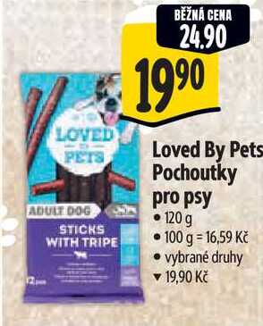 Loved By Pets Pochoutky pro psy, 120 g