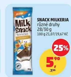 SNACK MILKERIA, 28 g