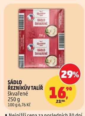 SÁDLO ŘEZNÍKŮV TALÍŘ, 250 g 