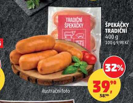 ŠPEKÁČKY TRADIČNÍ, 400 g