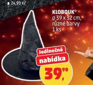 KLOBOUK, 1 ks 