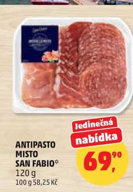 ANTIPASTO MISTO SAN FABIO, 120 g