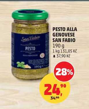 PESTO ALLA GENOVESE SAN FABIO, 190 g