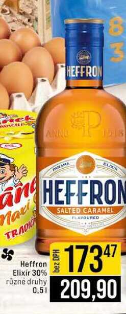 Heffron Elixír 30% různé druhy 0,5l