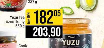 Yuzu Tea různé druhy 550 g 