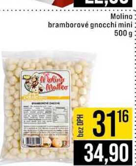 Molino bramborové gnocchi mini 500g
