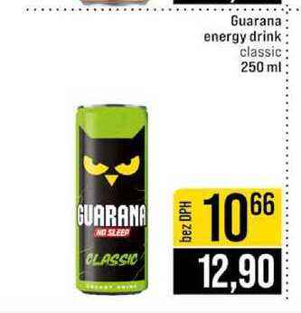 Guarana energy drink classic 250 ml 